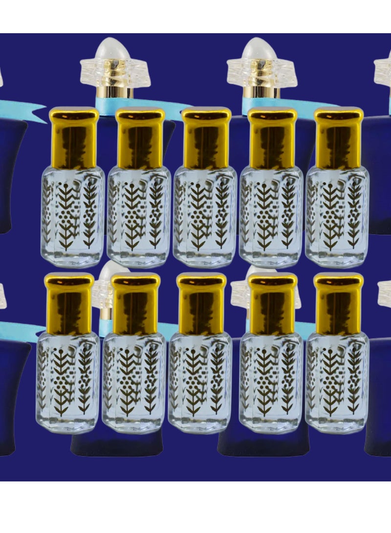 10 Pieces Blue Lady Essential Oil For Women Original Clear 6 Ml