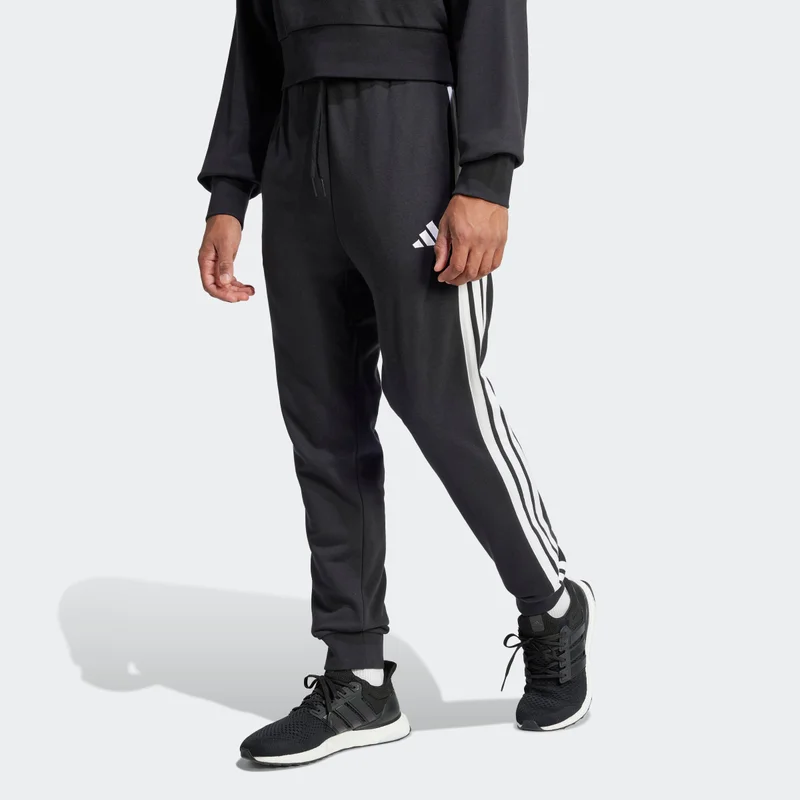 Adidas M 3S Ft Tc Pt Black Training Pants For Men XS