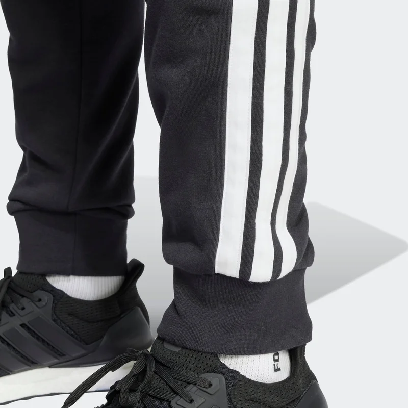 Adidas M 3S Ft Tc Pt Black Training Pants For Men XS