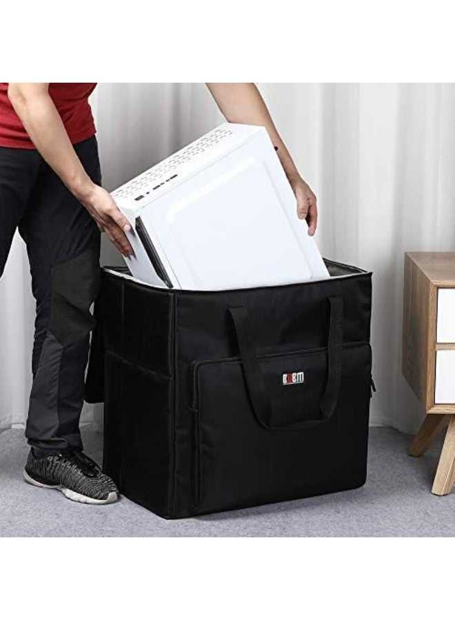 Buwico Desktop PC Computer Travel Storage Carrying Case Bag for Computer Main Processor Case, Monitor, Keyboard and Accessories - Image 3