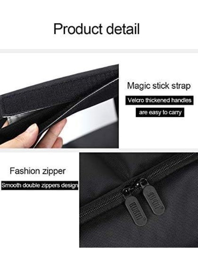 Buwico Desktop PC Computer Travel Storage Carrying Case Bag for Computer Main Processor Case, Monitor, Keyboard and Accessories - Image 5