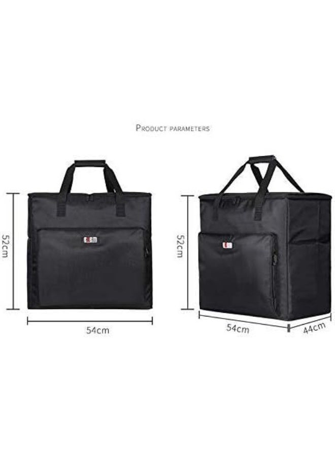 Buwico Desktop PC Computer Travel Storage Carrying Case Bag for Computer Main Processor Case, Monitor, Keyboard and Accessories - Image 2