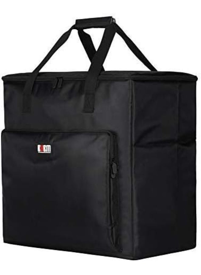 Buwico Desktop PC Computer Travel Storage Carrying Case Bag for Computer Main Processor Case, Monitor, Keyboard and Accessories - Image 1