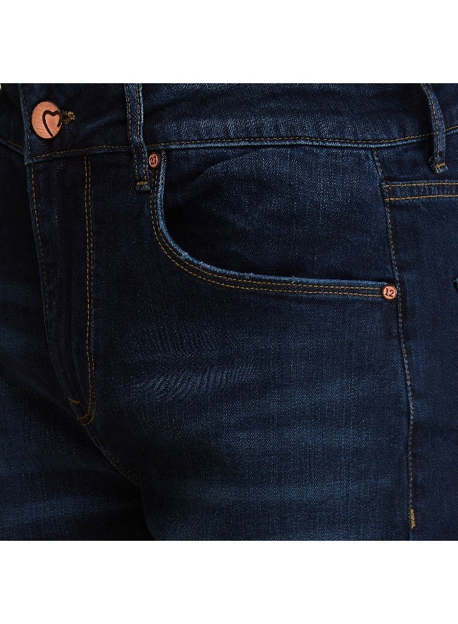 Being Human Mens Dark Tone Slim Fit Denims - Image 5