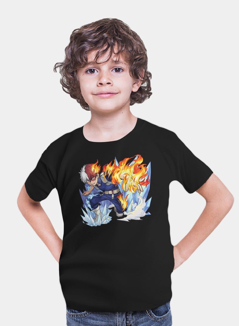 Fashion World Cotton T-shirt Printed with High-quality Anime My hero academy - Image 1