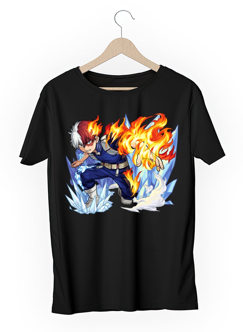 Fashion World Cotton T-shirt Printed with High-quality Anime My hero academy - Image 3