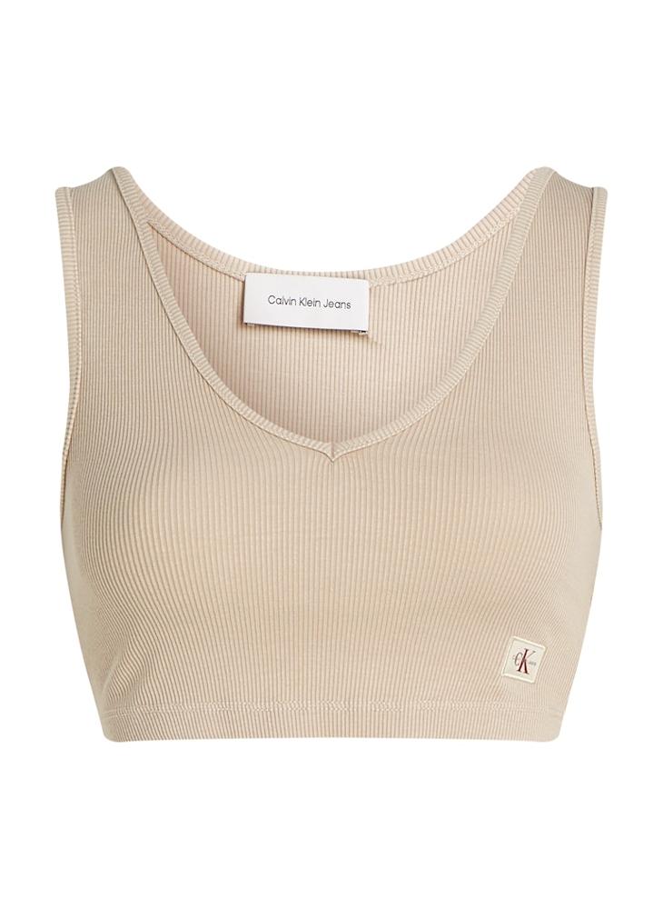 Calvin Klein Jeans Ribbed Bralette Top  - Image 5
