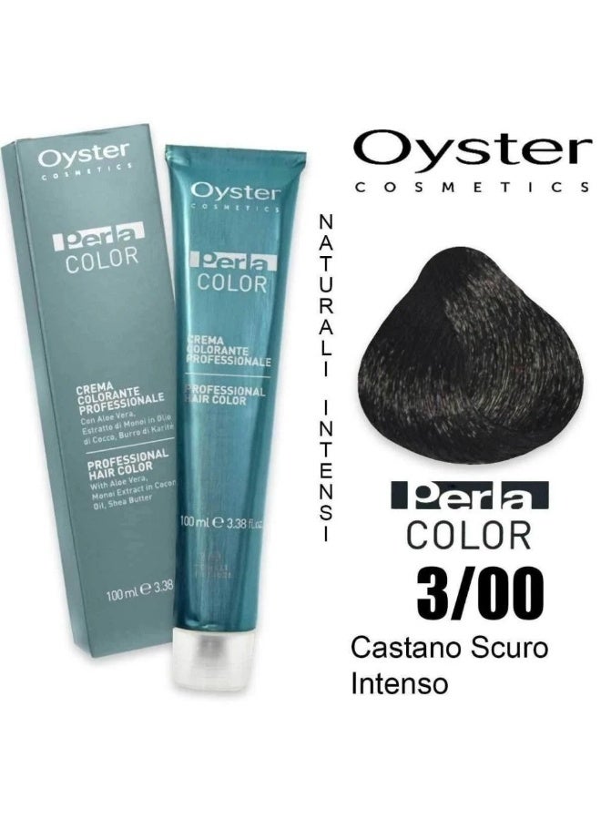 Oyster Hair Dye 3/00 Intense Dark Brown 100 ml