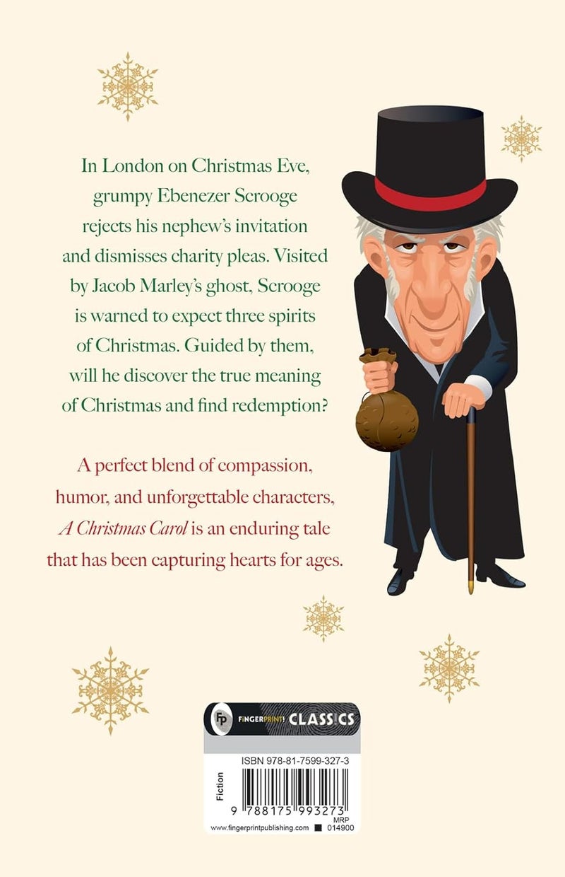 Fingerprint A Christmas Carol- Charles Dickens- Paperback [Jan 01,2015] - Image 2