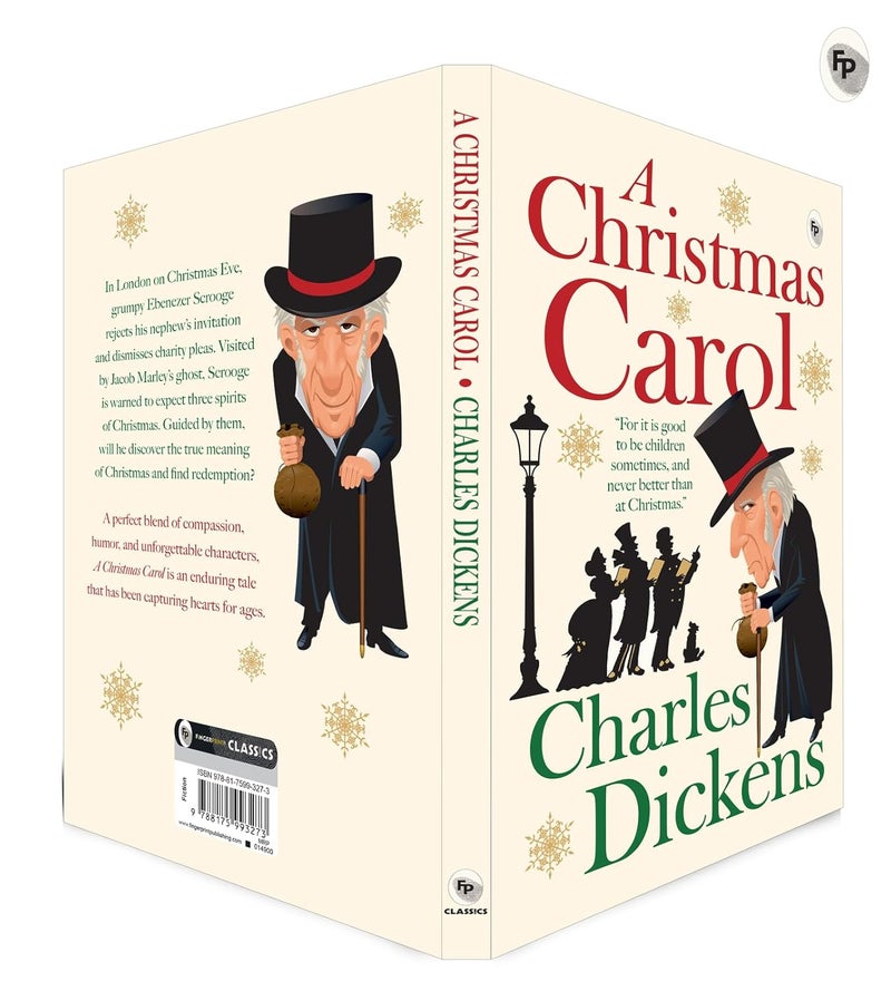 Fingerprint A Christmas Carol- Charles Dickens- Paperback [Jan 01,2015] - Image 4
