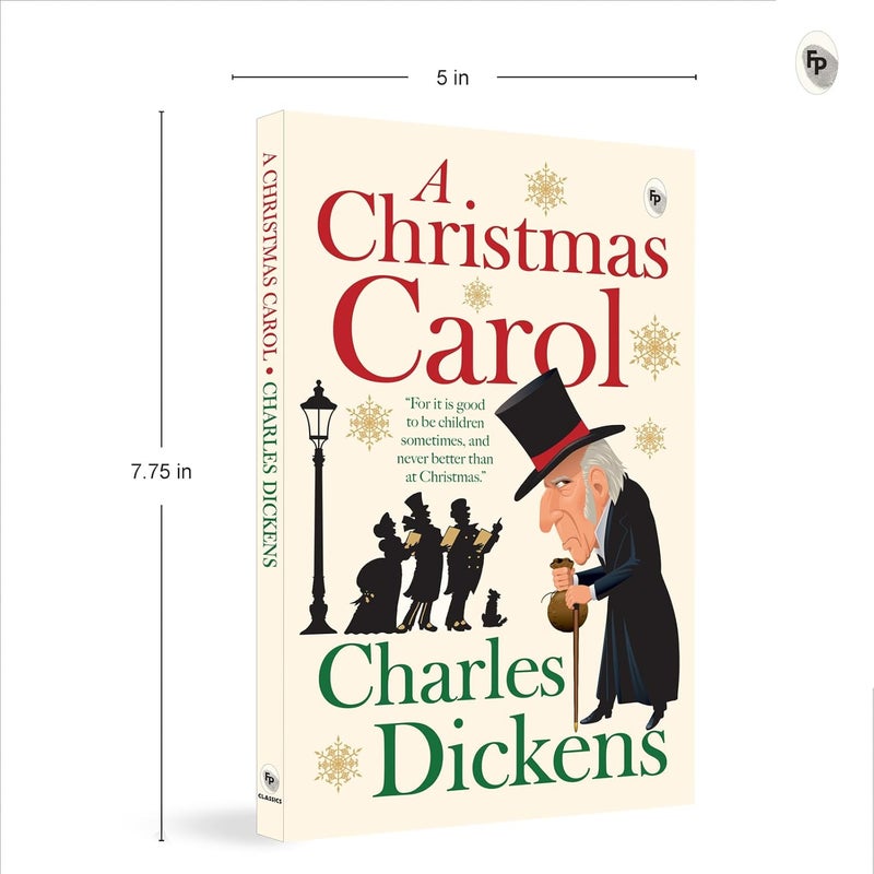 Fingerprint A Christmas Carol- Charles Dickens- Paperback [Jan 01,2015] - Image 3