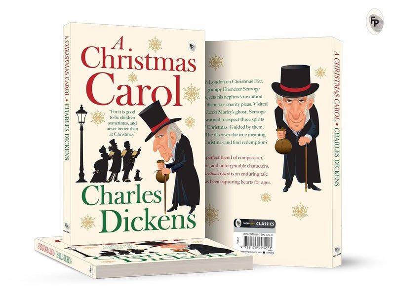 Fingerprint A Christmas Carol- Charles Dickens- Paperback [Jan 01,2015] - Image 5
