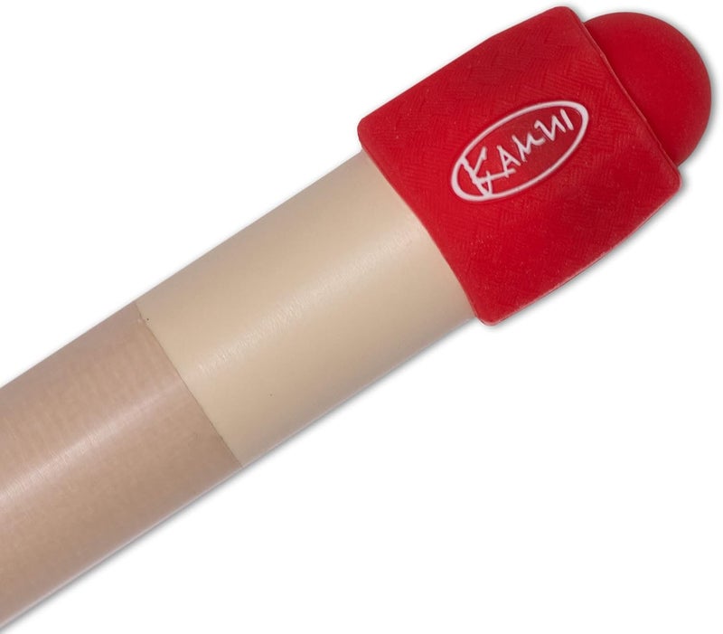 KAMUI Billiard Cue Tip Protector 2-Pack Leather Burnisher (Red) - Image 5