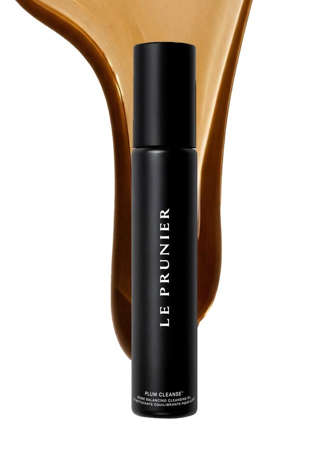 لو برونيير زيت التنظيف الموازن للبشرة Le Prunier Plum Cleanse™ | زيت منظف للوجه ومزيل للمكياج برغوة | غسول يومي للوجه للبشرة الحساسة | منتجات عناية بالبشرة نباتية ونظيفة وخالية من القسوة | 3.4 أونصة سائلة - Image 1