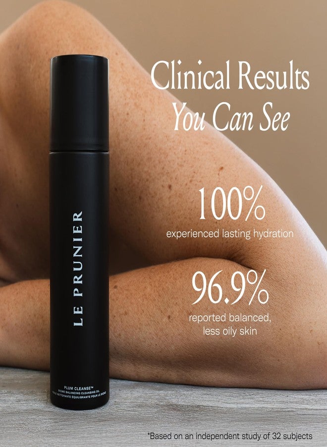 لو برونيير زيت التنظيف الموازن للبشرة Le Prunier Plum Cleanse™ | زيت منظف للوجه ومزيل للمكياج برغوة | غسول يومي للوجه للبشرة الحساسة | منتجات عناية بالبشرة نباتية ونظيفة وخالية من القسوة | 3.4 أونصة سائلة - Image 5