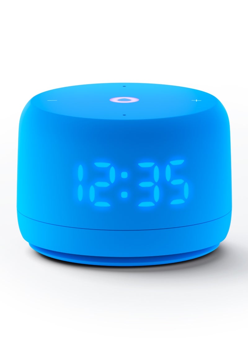 ياسمينة Yasmina Lite AI Smart Speaker, Bilingual Arabic & English, Screen-Free Learning, Quran & Stories for Kids, Routine Helper Blue blue - Image 1