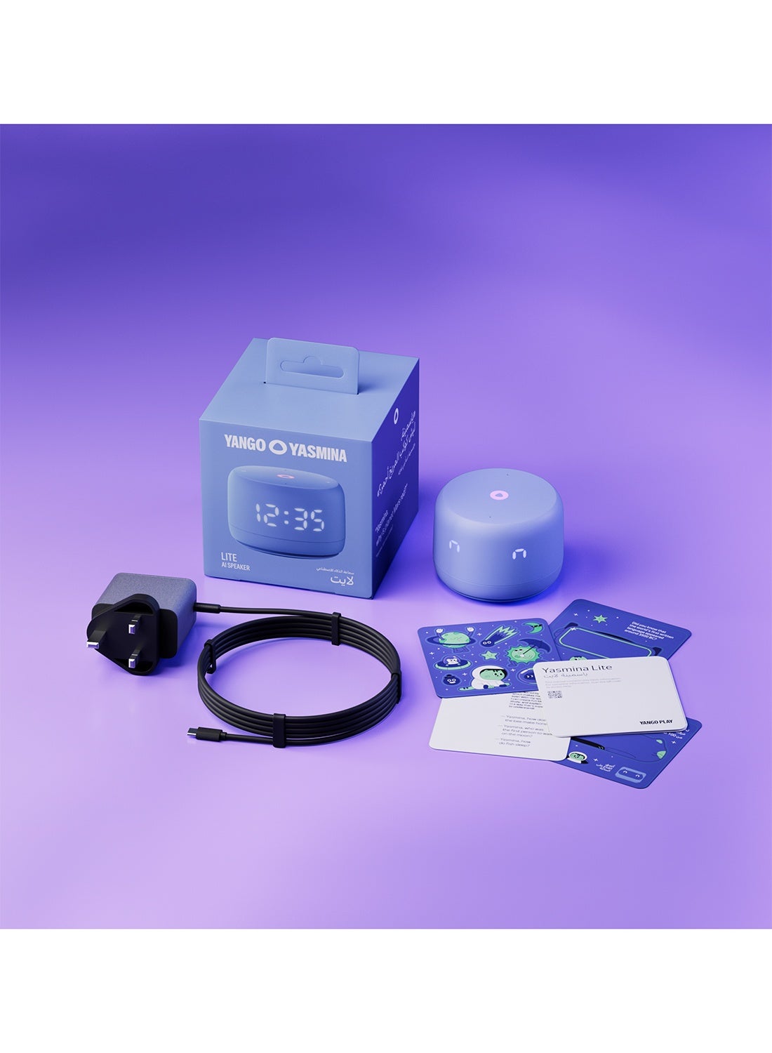 Yango Yasmina Lite Ai Smart Speaker - Blue