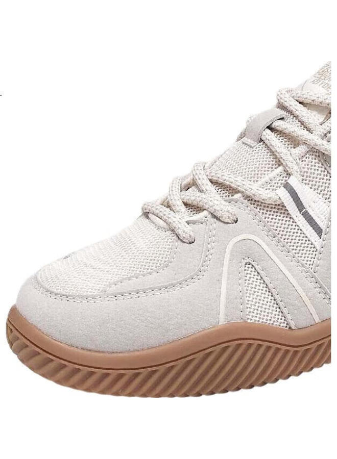 LEAP Feiyue Official Men'S Shoes, Dexun Shoes For Men, Summer Breathable New Casual Shoes For Men, Apricot Color, Size 41 - Image 2