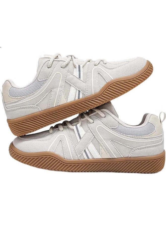 LEAP Feiyue Official Men'S Shoes, Dexun Shoes For Men, Summer Breathable New Casual Shoes For Men, Apricot Color, Size 41 - Image 3