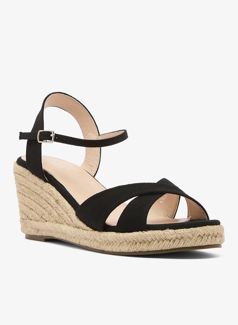 RAID Ankle Strap Wedge Sandals - Image 2