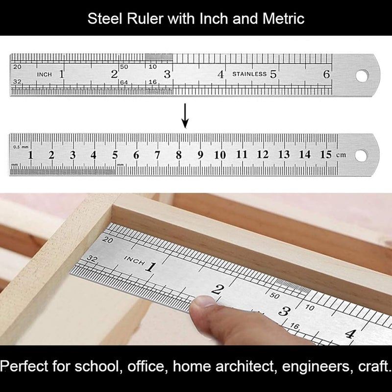 NORTOOLS Vernier Caliper Metal with Micrometer and Ruler for Precision Measurements Outside/Inside/Depth/Step - Image 5