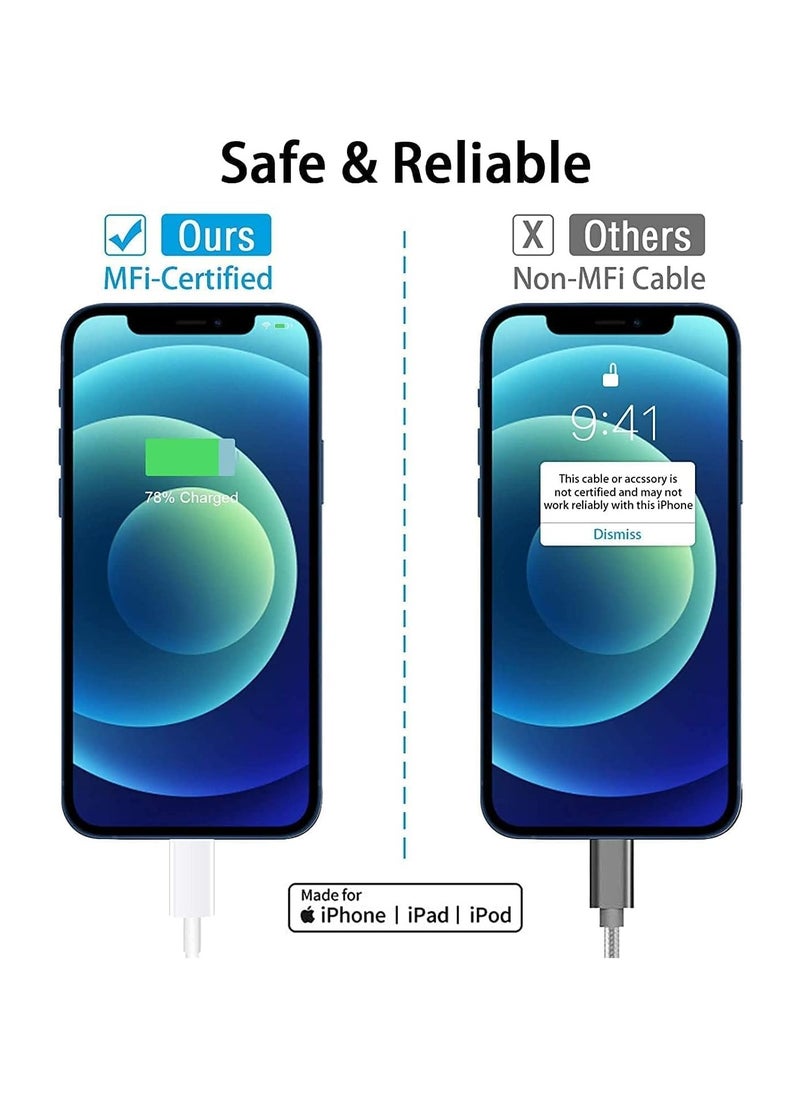 Generic - Iphone Charger For 20W USB-C Power Adapter Iphone USB-C Charger Cable Original Quality For Iphone 13/12 / 11 / XS Pro MAX Ipad Pro/Air/Mini Charger Lightening Cable Lightning - Image 1
