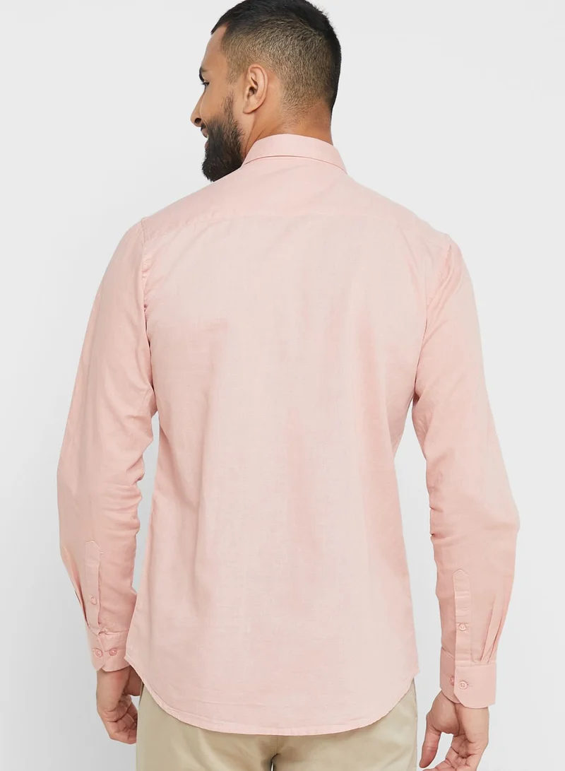 Robert Wood Linen Blend Shirt