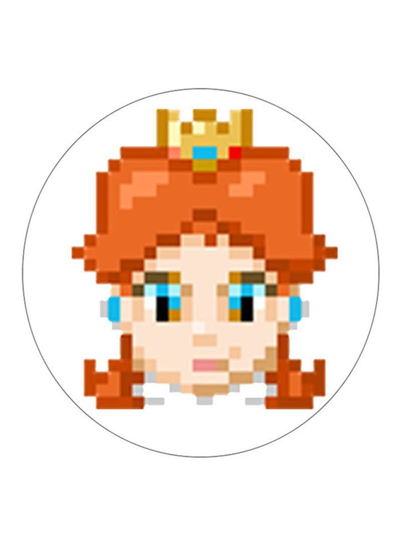 RKN Super Mario Printed Mouse Pad  Orange/Blue/Gold