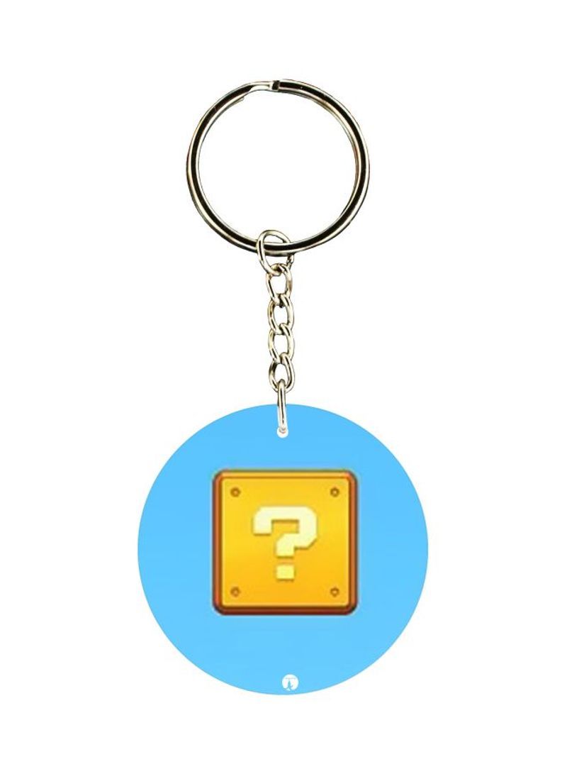 RKN Question Mark Printed Keychain
