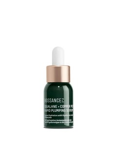 BIOSSANCE Squalane + Copper Peptide Rapid Plumping Serum. Powerfully Hydrating Face Serum That Instantly Plumps And Firms With Collagen Boosting Copper Peptides (0.4 Ounces) Travel  - Image 1