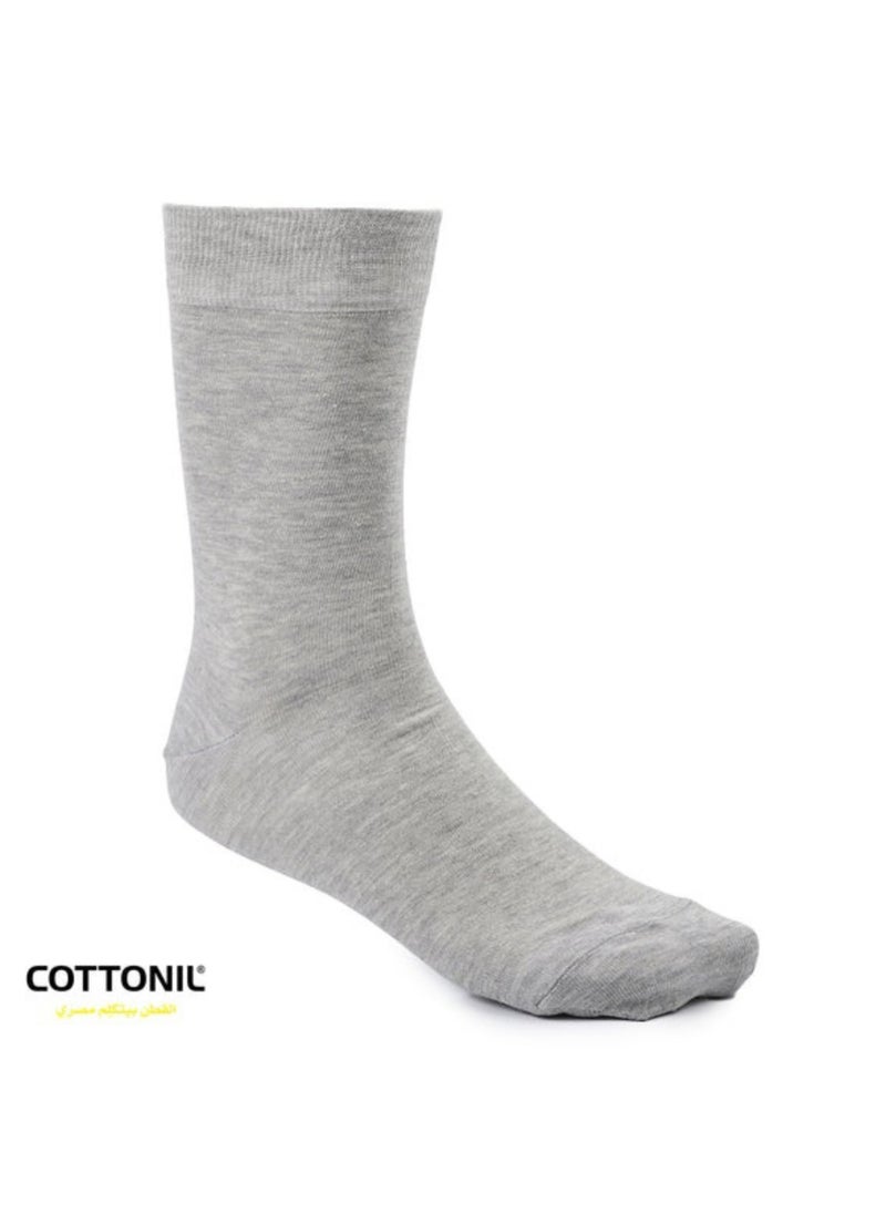 COTTONIL Pack of 6 Cotton Casual Dress Classic Socks for Men  - Image 2