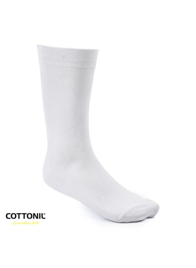 COTTONIL Pack of 6 Cotton Casual Dress Classic Socks for Men  - Image 4