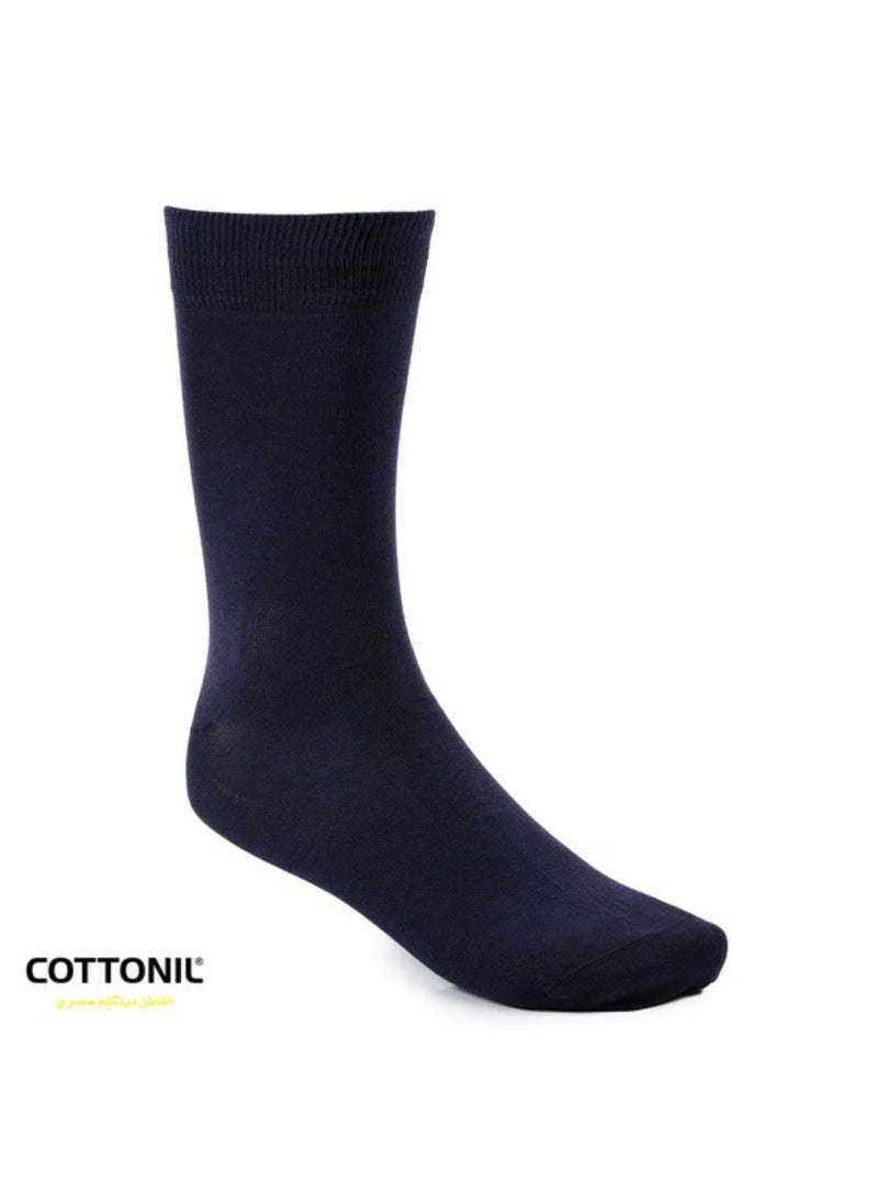 COTTONIL Pack of 6 Cotton Casual Dress Classic Socks for Men  - Image 5