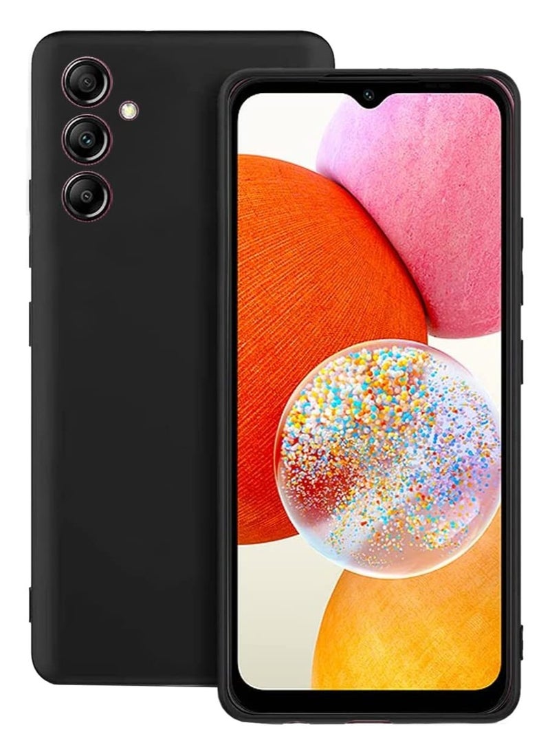 Generic - Samsung Galaxy A25 Case Cover Soft Black Slim fit TPU Case Light weight Back Cover Matte Finish Shockproof Protective Cover Anti fingerprint Case Designed For Samsung Galaxy A25 - Image 1