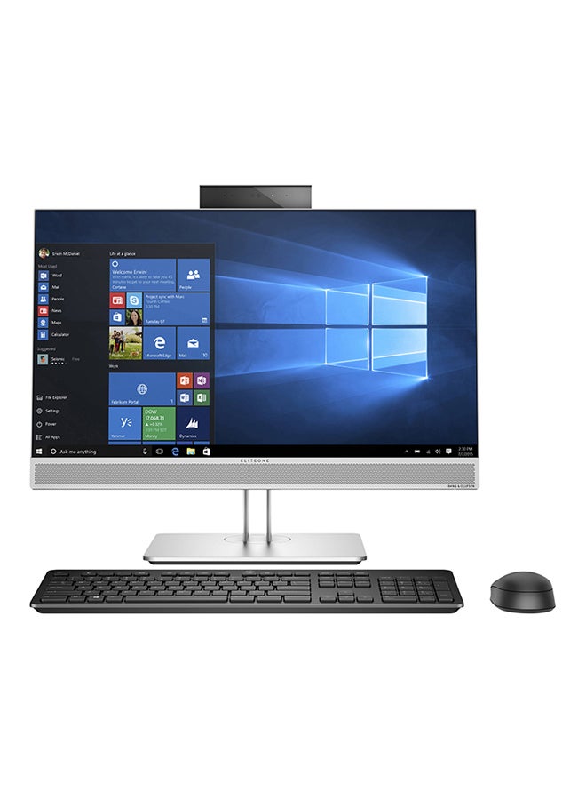 HP EliteOne 800 G3 With 23.8-Inch Display, Core i7 Processor/8GB RAM/1TB HDD/Intel HD Graphics 630 Black/Silver - Image 1