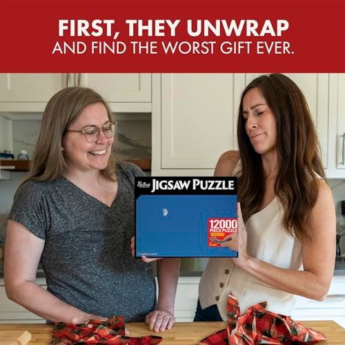 Prank Pack Prank-O 12,000 Piece Puzzle – Funniest Prank Gift Box | Hilarious Empty Gag Gift for White Elephant & Christmas 2025 | Funny Gift Box for Coworkers, Friends & Men Who Have Everything, As Seen on Shark Tank - Image 5