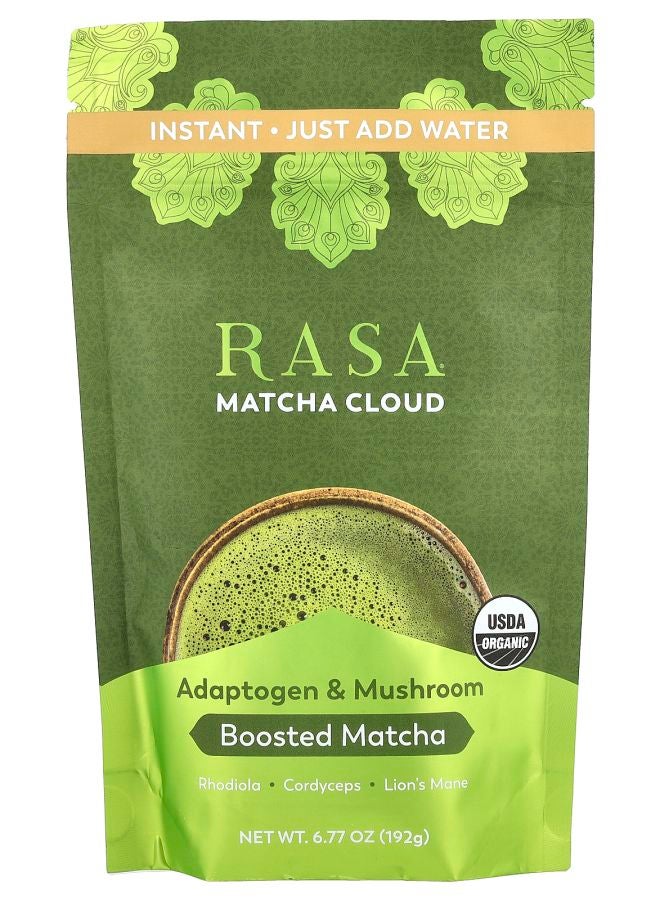 ماتشا فورية معززة بالأدابتوجين والفطر 6.77 أونصة (192 جرام)