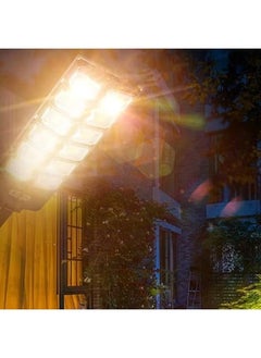 بيوينتي أضواء الشوارع الشمسية 360 LED فائقة السطوع بالطاقة الشمسية LED ضوء الشارع في الهواء الطلق 3 وضع الضوء مستشعر الحركة IPX4 ضوء مقاوم للماء للمرآب وشارع الحديقة  - Image 3