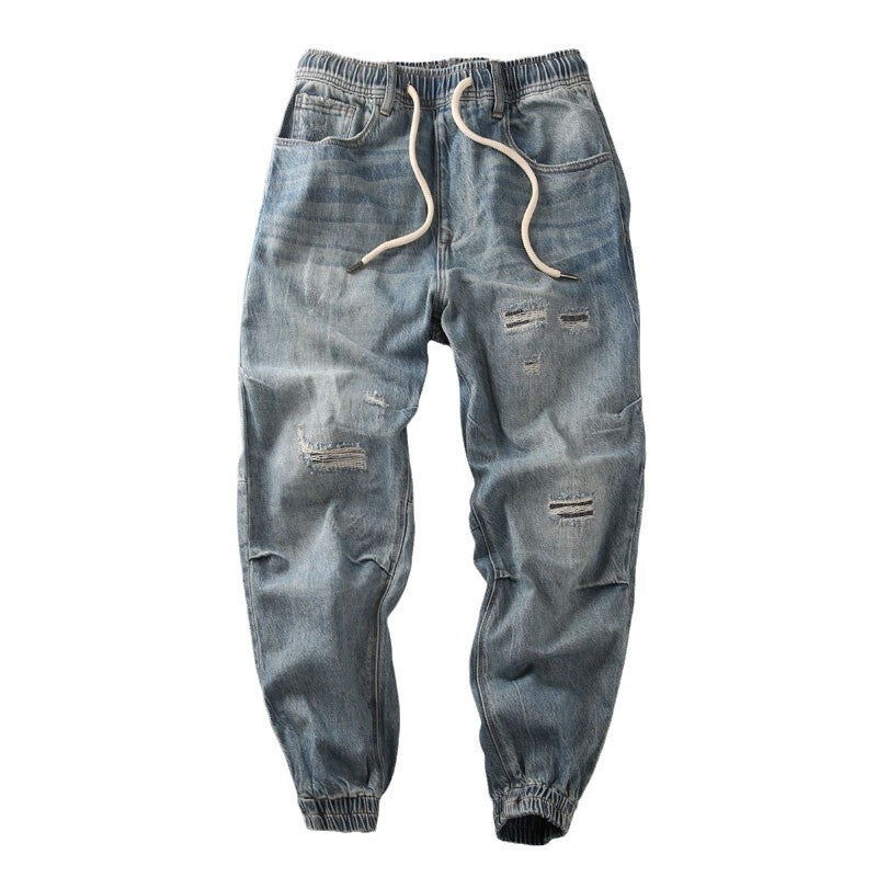 Unisex Classic Denim Jeans Loose Fit Daily Outdoor Wear - Image 5