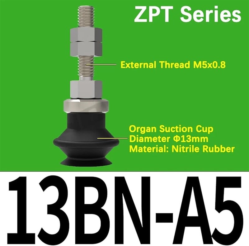 ZPT Series Vacuum Suction Cup Industrial Pneumatic Manipulator Color Zpt13bn A5 - Image 3