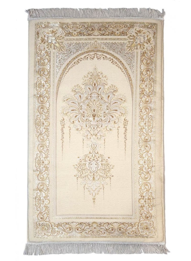 Museum Large Size Memory Foam Prayer Mat. Turkish Comfortable Prayer Rug . Islamic  Design Sajadah with Foam. - Image 1