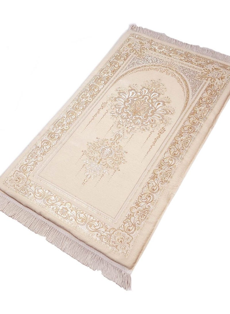 Museum Large Size Memory Foam Prayer Mat. Turkish Comfortable Prayer Rug . Islamic  Design Sajadah with Foam. - Image 3