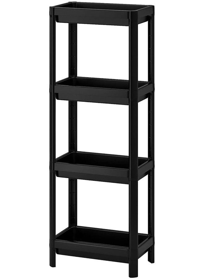 Generic - IKEA Vesken Shelf Unit Black - Image 1