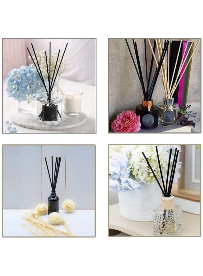 Diffuser Sticks of 100 Fiber Sticks , Safe and Non-Toxic, 9 Inches Long 3mm Diameter Aromatherapy Diffusers for Home, Spa and Office(Beige) - Image 4