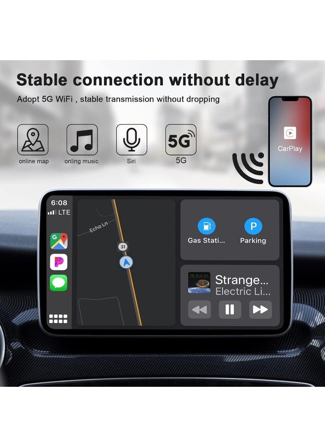 Starwell Carplay Wireless Adapter for Apple, Carplay Dongle for OEM Wired CarPlay Cars, Convert Wired to Wireless CarPlay Fit for Cars from 2016 & iPhone iOS 10+, Plug & Play  - Image 5