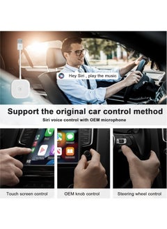 Starwell Carplay Wireless Adapter for Apple, Carplay Dongle for OEM Wired CarPlay Cars, Convert Wired to Wireless CarPlay Fit for Cars from 2016 & iPhone iOS 10+, Plug & Play  - Image 3