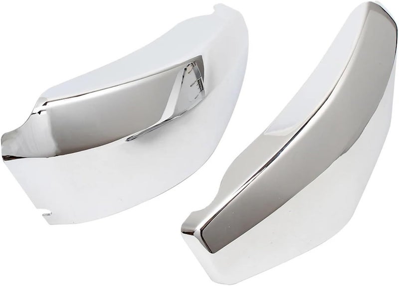 Wivplex Chrome ABS Motorcycle Battery Side Fairing Covers - Image 2