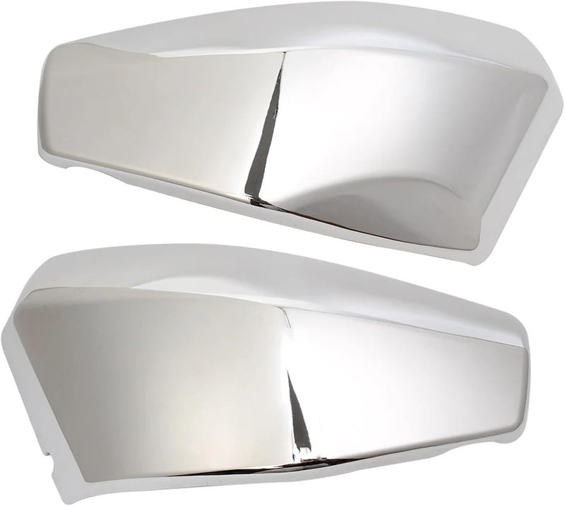 Wivplex Chrome ABS Motorcycle Battery Side Fairing Covers - Image 1