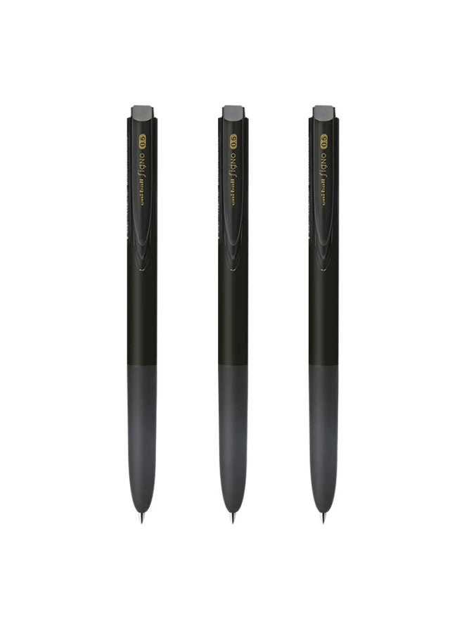 Uni-Ball Umn-155 Low Friction Push Black Neutral Pen High Value 0.5 Black Pen Signature Pen Business Student Water Pen Water Pen Set 3 Pieces - Image 2