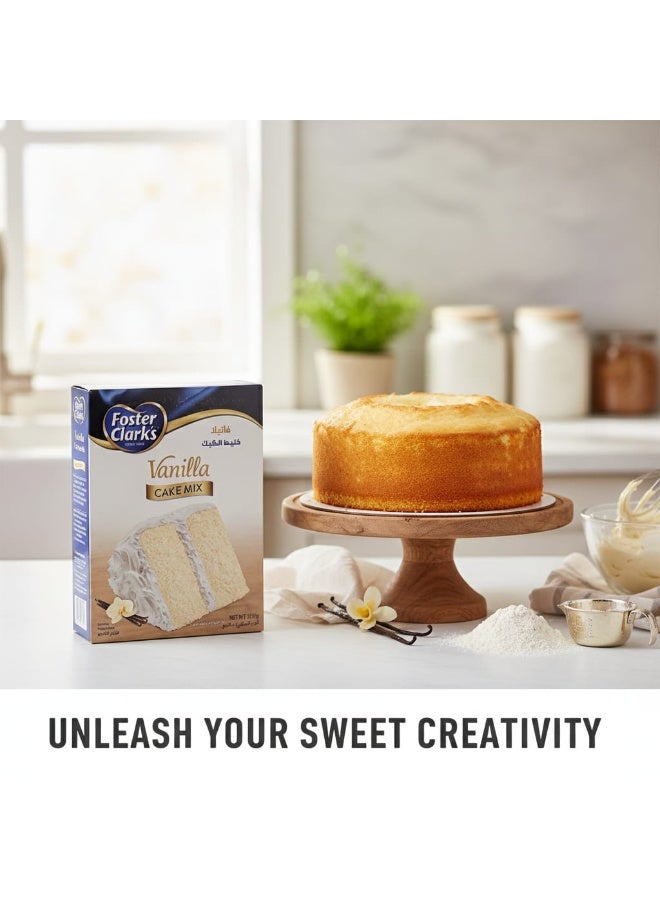 Foster Clark's Vanilla cake mix 500g - Image 2